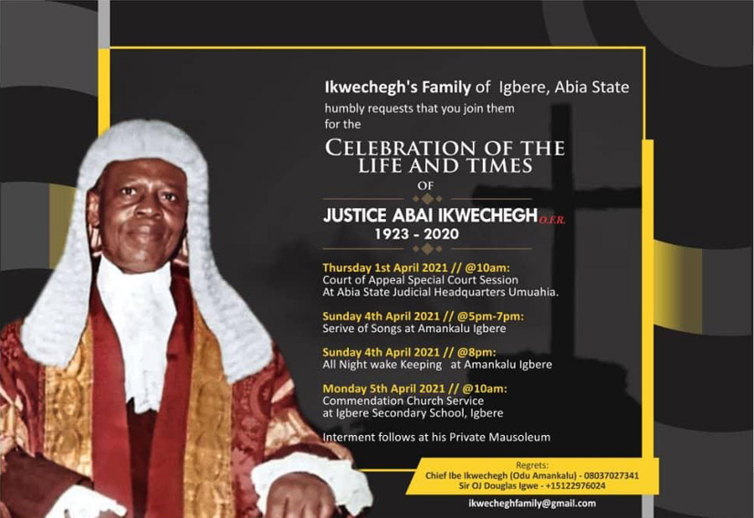 Justice Christiana Abai Ikwechegh